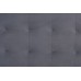 Gothard Gray Velvet Fabric Tufted Platform Bed